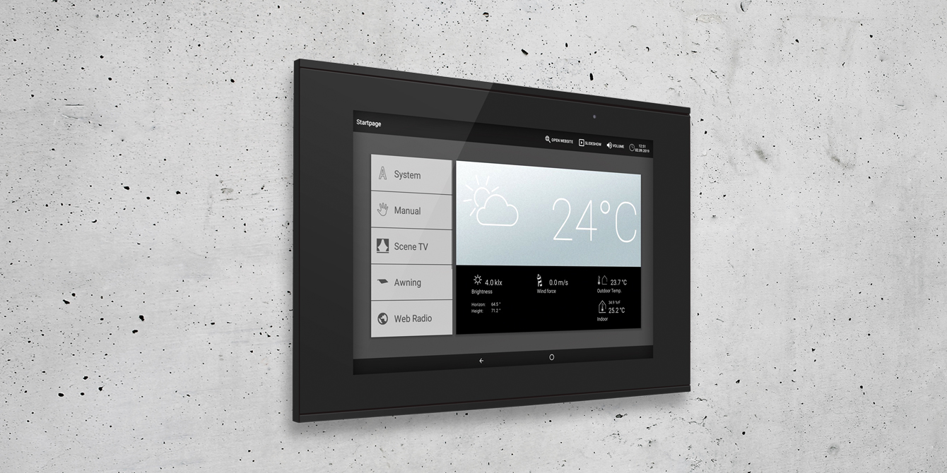 Elsner Gebäudesteuerung WS1000 für Sonnenschutz und Wintergartensteuerung